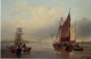 unknow artist, Seascape, boats, ships and warships. 134